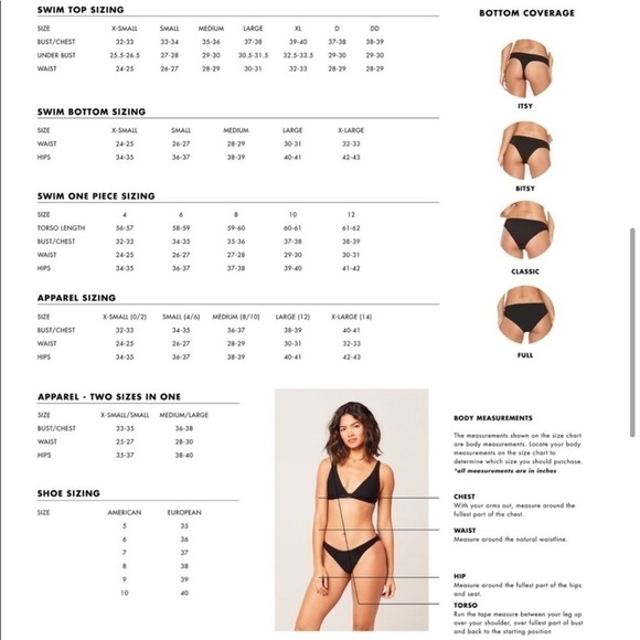 NWT L*SPACE Tie Die Sandy Bikini Bottom Classic Medium - Picture 7 of 7